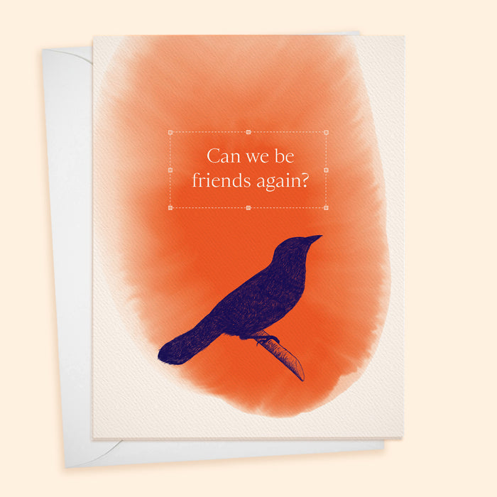 APOLOGY cards