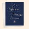 Seasons Greetings to You and Yours - Blue