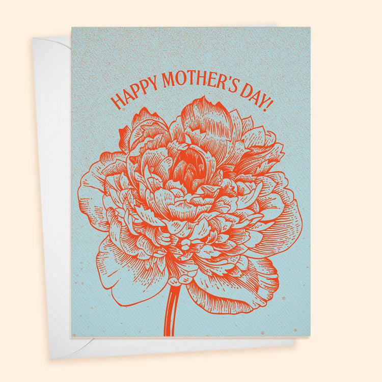 Mother's Day - Orange Peony