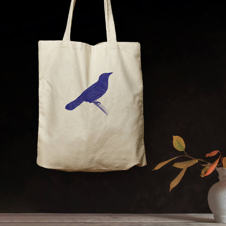 Dreaming Bird, Natural Eco Tote Bag