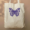 Butterfly, Natural Eco Tote Bag