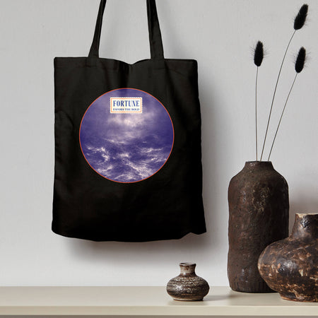 Fortune Favors The Bold, Black Eco Tote Bag