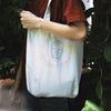 Glowing Skull, Natural Eco Tote Bag