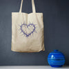 Heart of Thorns, White Eco Tote Bag