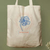 Introvert Flower, Natural Eco Tote Bag
