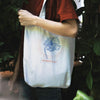 Introvert Flower, Natural Eco Tote Bag