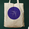 Nightbird, Natural Eco Tote Bag
