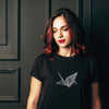 Origami Crane, Black T-shirt