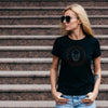 Glowing Skull, Black T-Shirt
