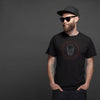 Glowing Skull, Black T-Shirt