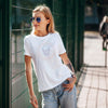 Glowing Skull, White T-Shirt