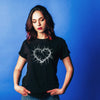 Heart of Thorns, Black T-Shirt