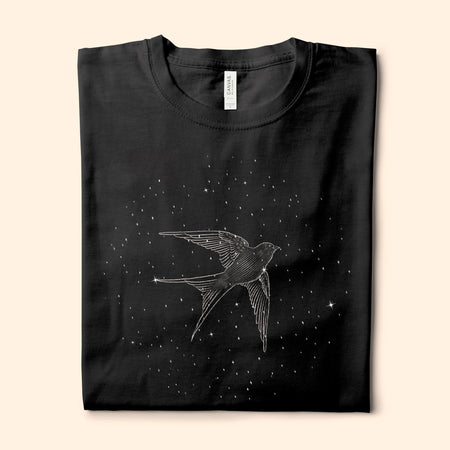 Nightbird, Black T-Shirt