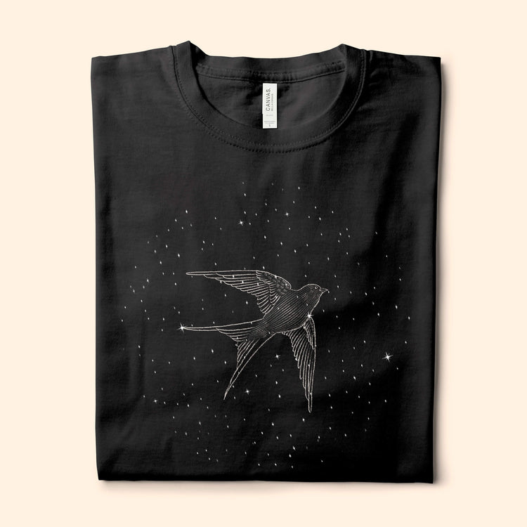 Nightbird, Black T-Shirt