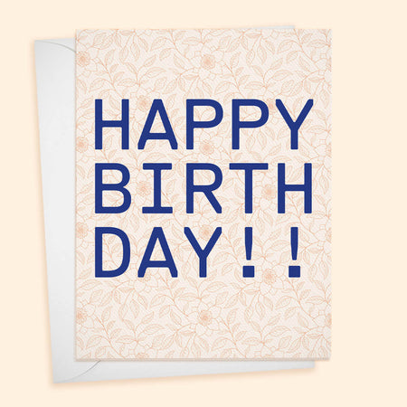 Happy Birthday! BLUE