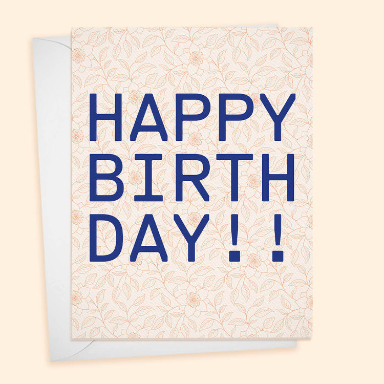 Happy Birthday! BLUE