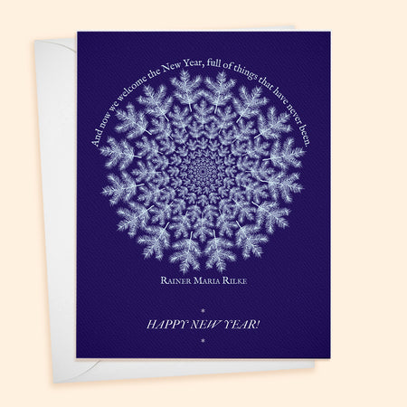 Welcome the New Year - Rilke