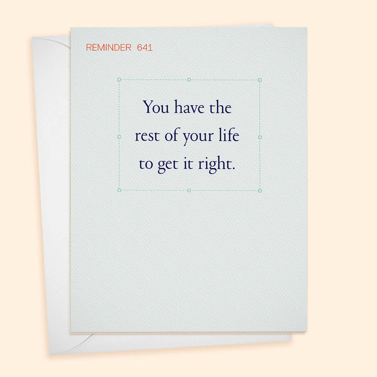 REM 641, Rest of your Life