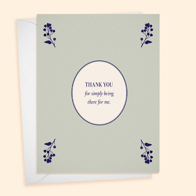 Thank You for being there