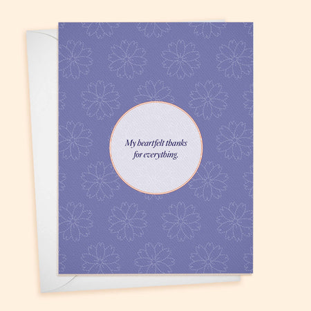 Heartfelt Thanks.