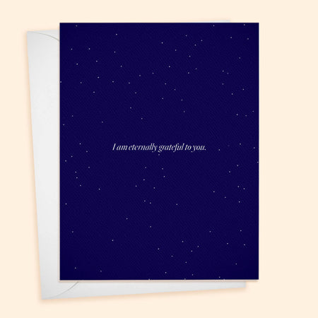 Eternally Grateful to You.