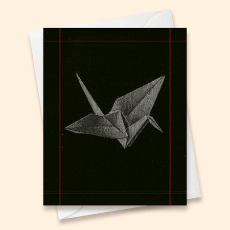 Crane Emblem Card