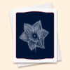 Ghost Daffodil Card