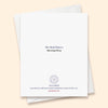Ghost Morning Glory Card