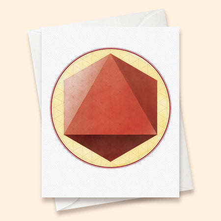 Octahedron Card