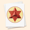 Star Tetrahedron Card