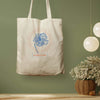 Introvert Flower, Natural Eco Tote Bag