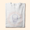 Glowing Skull, White T-Shirt
