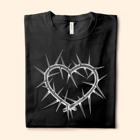 Heart of Thorns, Black T-Shirt