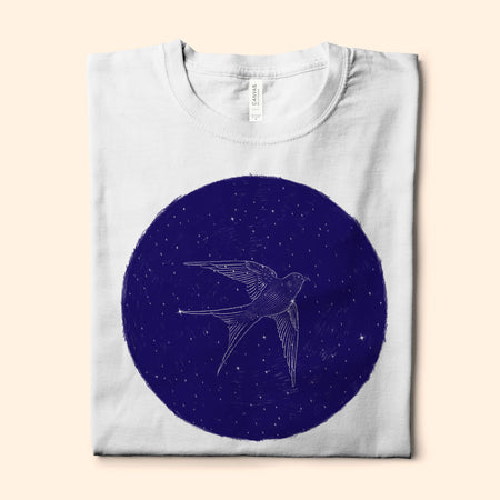 Nightbird, White T-Shirt