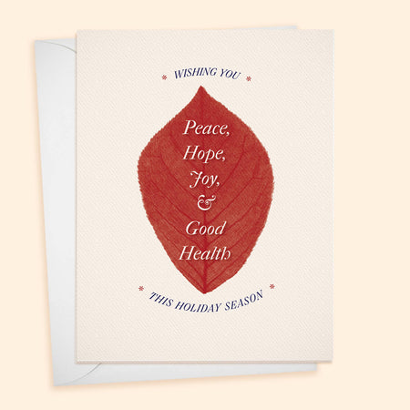 Peace, Hope, Joy & Good Health