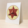 Star Tetrahedron Card