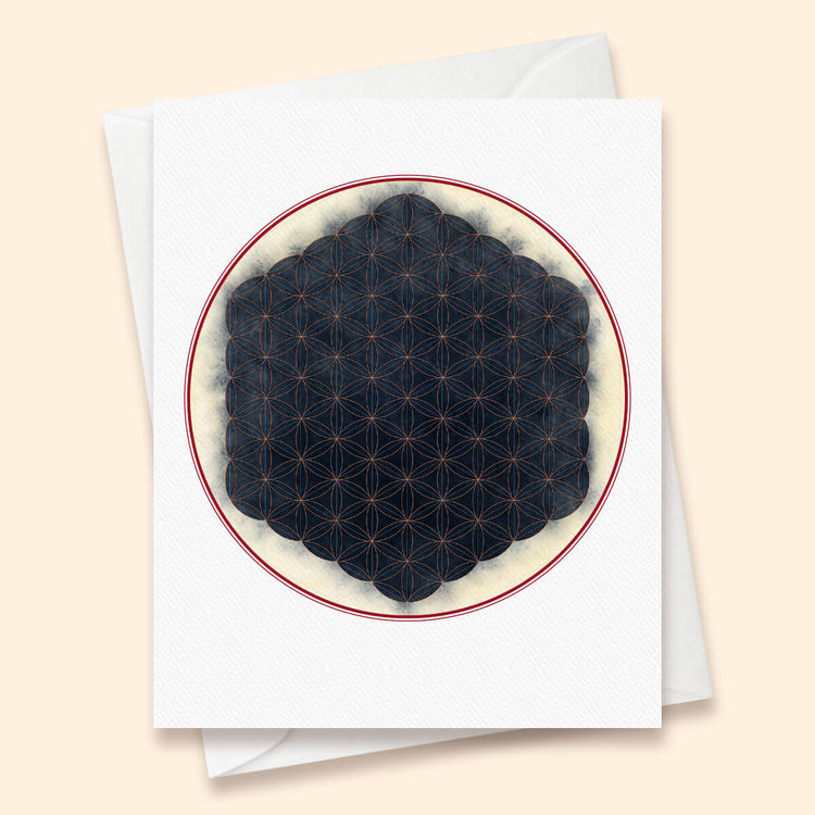 Flower Of Life Card