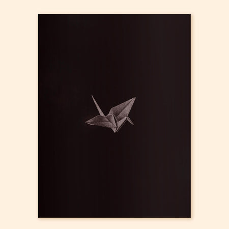 Crane Emblem Art Print