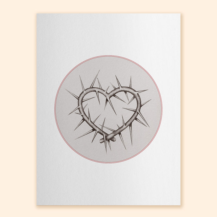 Heart Of Thorns  Respite Art Print