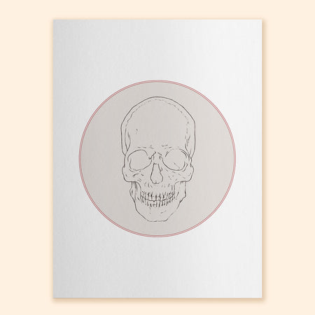 Skull Respite Art Print